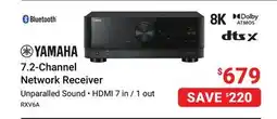 Visions Electronics Yamaha 7.2-Channel Network Receiver offer