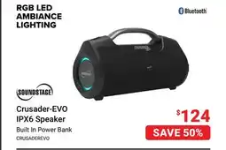Visions Electronics Soundstage Crusader-EVO IPX6 Speaker offer