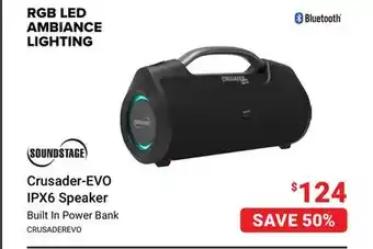 Visions Electronics Soundstage Crusader-EVO IPX6 Speaker offer