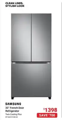 Visions Electronics SAMSUNG 33 French Door Refrigerator offer