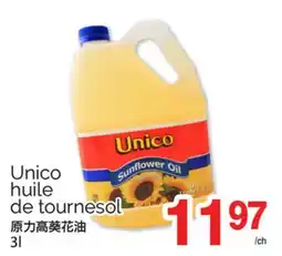 T&T Supermarket UNICO HUILE DE TOURNESOL, 3L offer