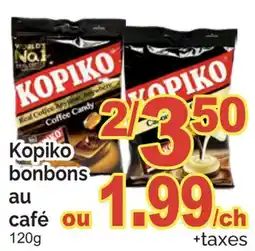 T&T Supermarket KOPIKO BONBONS AU CAFÉ, 120G offer