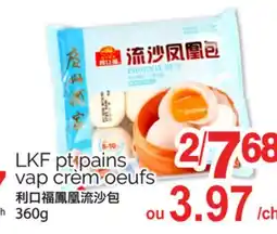 T&T Supermarket LKF PT PAINS VAP CRÈM OEUFS, 360G offer