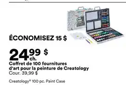 Michaels Coffret de 100 fournitures d'art pour la peinture de Creatology offer