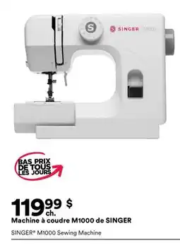 Michaels Machine à coudre M1000 de SINGER offer