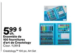 Michaels Ensemble de 100 fournitures d'art de Creatology offer