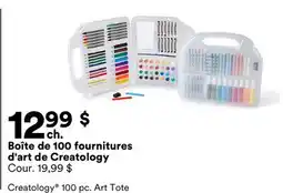 Michaels Boîte de 100 fournitures d'art de Creatology offer