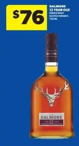Real Canadian Liquorstore Dalmore 12 year old offer