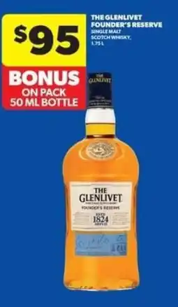 Real Canadian Liquorstore The glenlivet founder's reserve offer