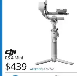 Vistek DJI RS 4 Mini offer