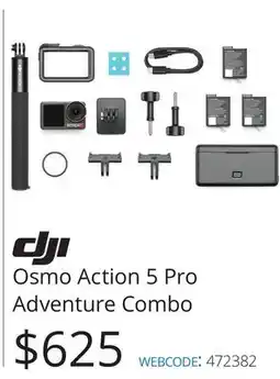 Vistek Osmo Action 5 Pro Adventure Combo offer