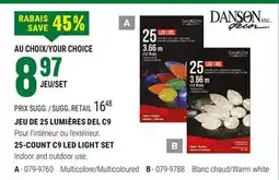 BMR JEU DE 25 LUMIÈRES DEL C9 offer