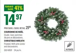 BMR CHRISTMAS WREATH offer