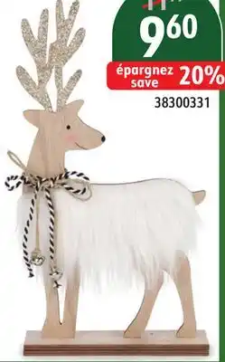 Sushi Shop Reindeer with Faux Fur offer