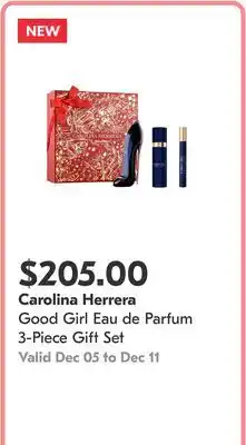 Pharmaprix Good Girl Eau de Parfum 3-Piece Gift Set offer