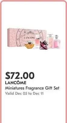 Pharmaprix Miniatures Fragrance Gift Set offer