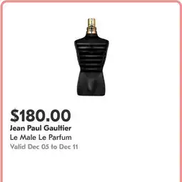 Pharmaprix Le Male Le Parfum offer