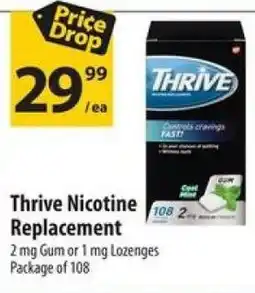 Co-op Thrive Nicotine Replacement offer