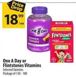 Co-op One A Day or Flintstones Vitamins offer