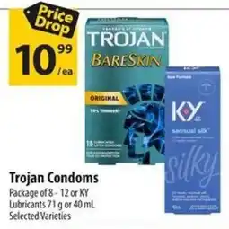 Co-op Trojan Condoms or KY Lubricants offer