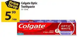 Co-op Colgate Optic Toothpaste offer