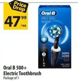 Co-op Oral B 500+ Electric Toothbrush offer