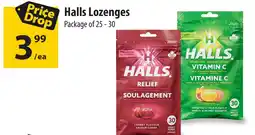Co-op Halls Lozenges offer
