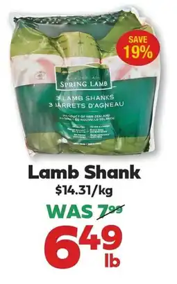 Iqbal Foods Lamb Shank offer