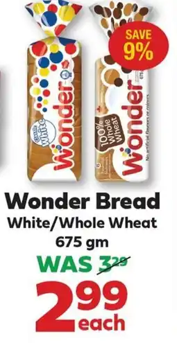 Iqbal Foods Wonder Bread White/ Whole Wheat offer