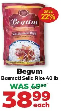 Iqbal Foods Begum Basmati Sella Rice offer