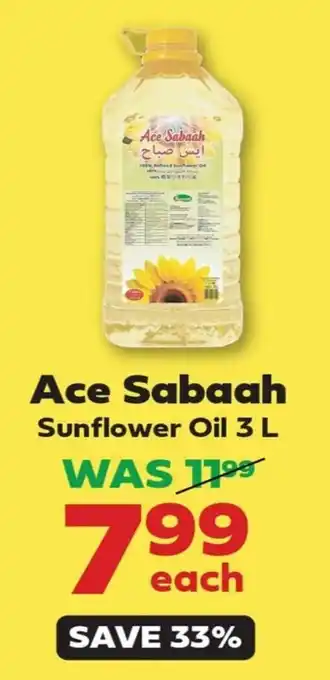 Iqbal Foods Ace Sabaah Sunflower Oil offer
