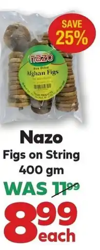 Iqbal Foods Nazo Figs on String offer