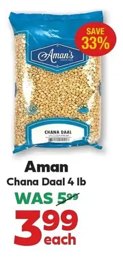 Iqbal Foods Aman Chana Daal offer