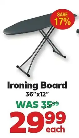 Iqbal Foods Ironing Board offer
