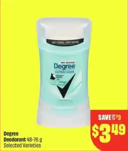 FreshCo Degree Deodorant offer