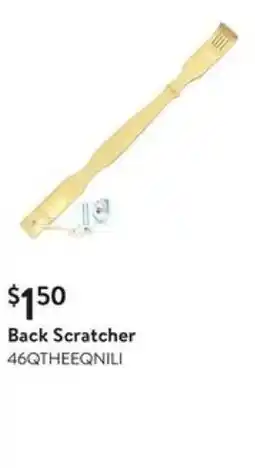 Walmart Back Scratcher offer
