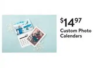 Walmart Custom Photo Calendars offer