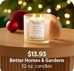 Walmart Better Homes & Gardens Candles offer