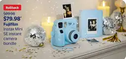 Walmart Fujifilm Instax Mini SE instant camera bundle offer