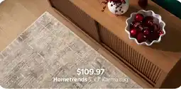 Walmart Hometrends Karma Rug offer