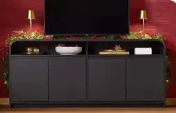 Walmart Better Homes & Gardens Juliet curved TV stand offer