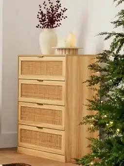 Walmart Anko Fraser Fraser rattan dresser offer