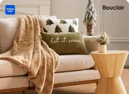 Walmart Bouclair faux fur beige throw offer