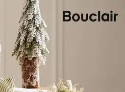 Walmart Bouclair snowy Christmas tree offer