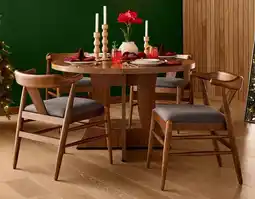 Walmart Laura walnut chairs offer