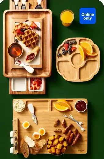 Hecef acacia board with tray