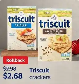 Walmart Triscuit crackers offer