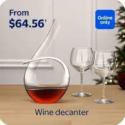 Walmart Wine decanter offer