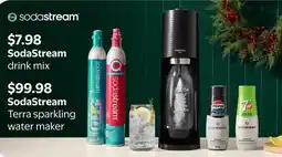 Walmart SodaStream drink mix offer