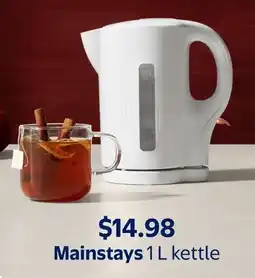 Walmart Mainstays Kettle offer